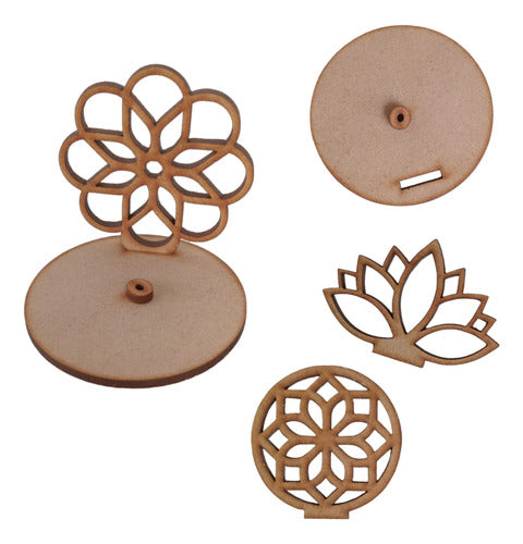 Kuba 20 Personalized Round Incense Holders MDF 0