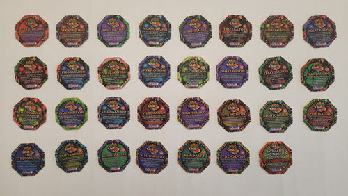 Lote 31 Tazos Dinosaurios Dino Prehistórico Ganador Pepsico 5