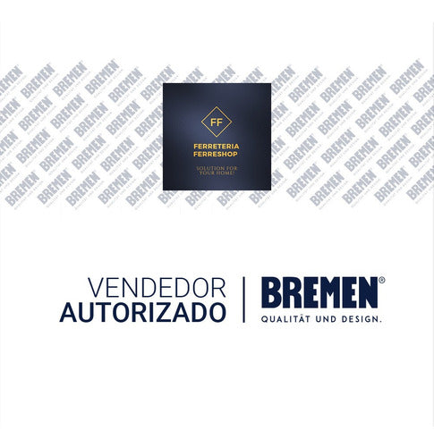 Bremen Combo Lima Bastarda 8" Plana 1/2 Caña + Redonda 1