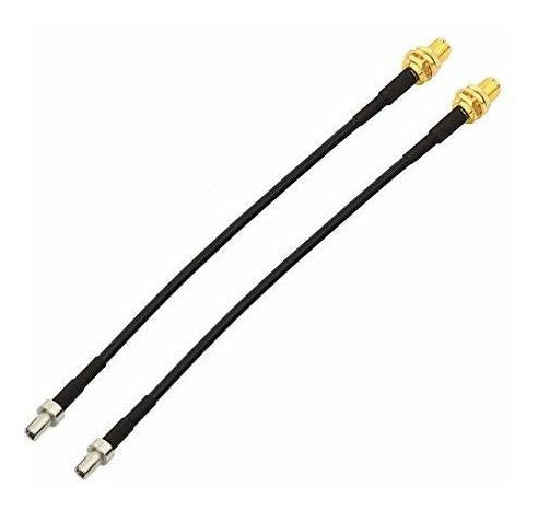 Adaptador De Antena Bingfu 4g Lte Sma Hembra A Conector Ts9 2