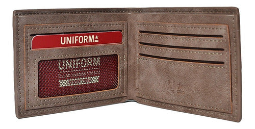 Uniform PU Men's Simple Original Wallet 12704 1
