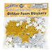 Ready 2 Learn Glitter Foam Stickers - Silver And Gold Stars - Pack Of 168 5