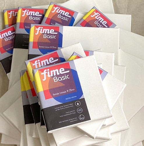 Stretched Canvas Frame Fime Basic Line 40x40 Set of 24 3