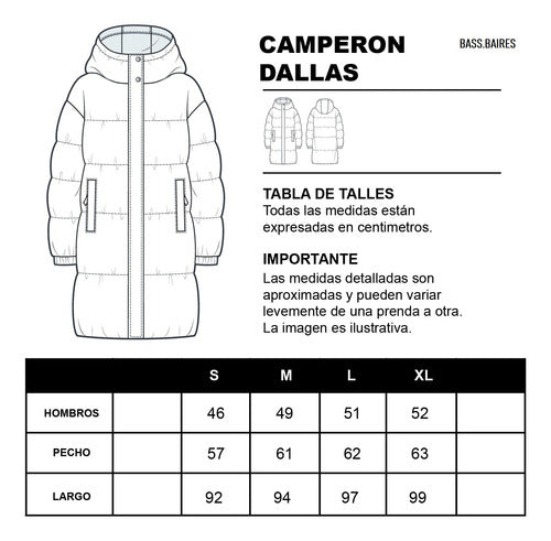 Huoky Campera Camperon Parka Puffer Hombre 4