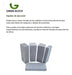 Green Block Cellular Concrete Block 10x25x50 4