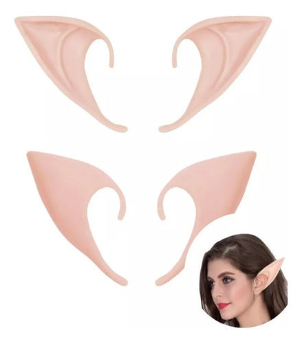 Party Store Elf Ears X 15 Uni Fairy Gnome Goblin Costume 0