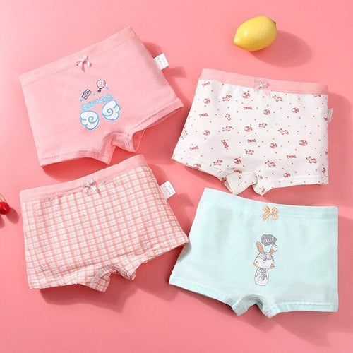 Fancy House Bebes Pack of 5 Cotton Underwear for Girls 3