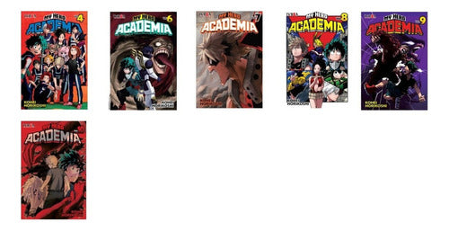 Combo My Hero Academia Vol. 4,6,7,8,9,10 - Ivrea 0