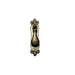 Del Sur Vintage Pull Handle Fleur-de-lis Antique Brass x 10 0