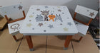 Personalized Wooden Children's Table and Chairs with Character Designs 26