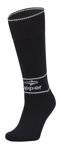 Topper Kids Classic Soccer Socks 173126 Black Empo2000 2