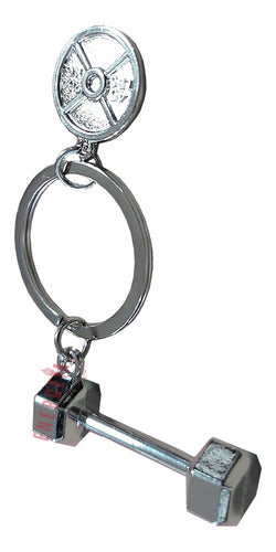 Proyec Metal Keychain Soccer Ball or Dumbbell Souvenir 7