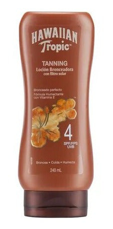 Loción Bronceadora Hawaiian Tropic® Tanning F4 | 240ml 0