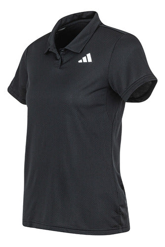 Adidas Women's Tennis Club Black Polo Shirt - Solo Deportes 0