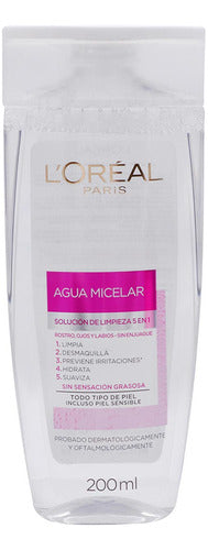 Agua Micelar Limpieza Facial 5 En 1 200 Ml 6c 0