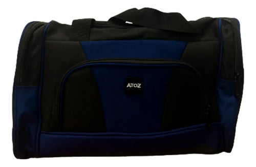 Atoz Black and Blue Travel Bag 22" Febo 0