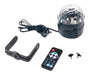 TBCin Led Rotating Magic Ball Light 3W RGB Control 1