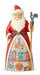 Enesco Jim Shore Heartwood Creek Santa Portuguese Statue 0