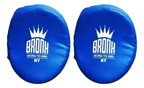 Bronx Curved Focus Gloves Boxing Kick Thai MMA UFC Olivos 0