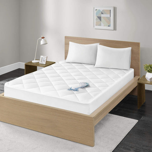 Premier Comfort Quiet Noches Pad De Colchón Impermeable 0