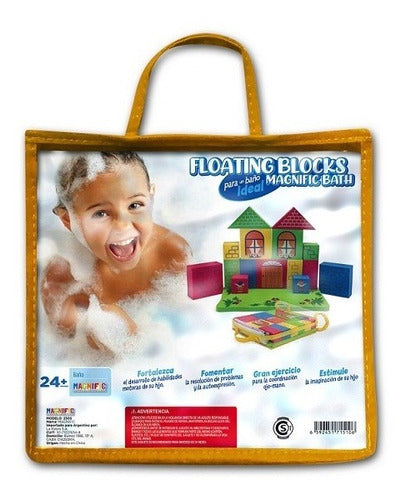 Floating Blocks Piezas Flotantes Para La Ducha Magnific Bath 0