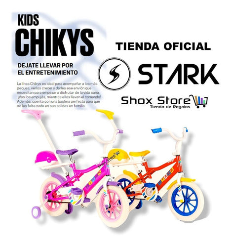 Stark Children's Bicycle Chikys 12-Inch Handlebar Wheels 4