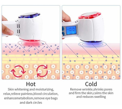 DD2 Cold and Hot Therapy Hammer Lifting Facial Massager 5-55°C 2