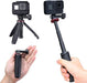 Ulanzi Extendable Selfie Stick and Tripod for Gopro - Black 0