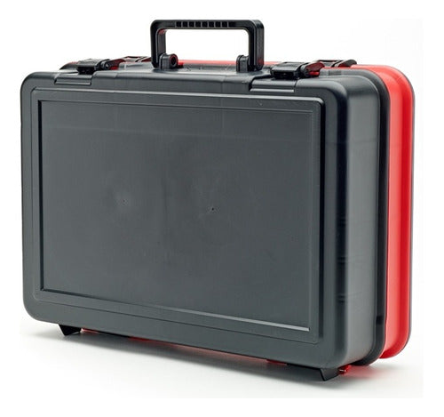 Fishing Box Caster Double-Sided Briefcase Type Tackle Box Tbox-009 3