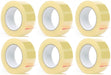 Pack of 6 High Quality 48mm x 90m Adhesive Packing Tapes 0