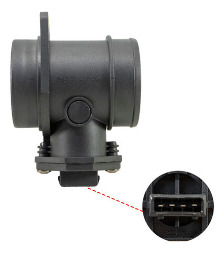 VW Passat 1998-2000 1.8 Turbo Caudalimetro Sensor Maf 1