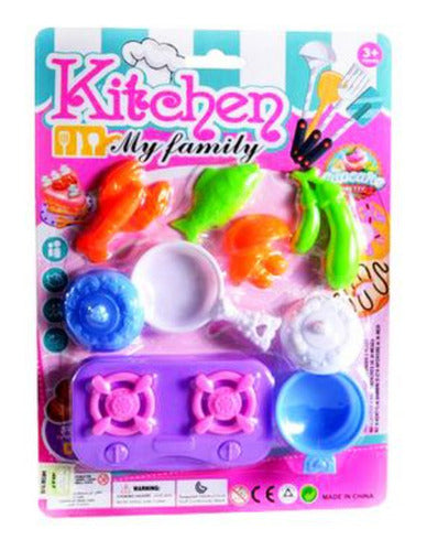 Amatea Kitchen Set 9 Pieces in Blister 21x30.5 cm - AB-01935 0