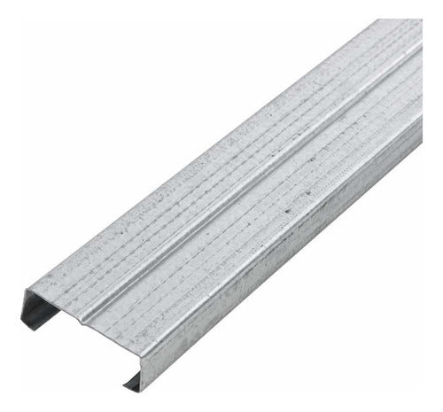 Perfil Canaleta F530 Aço Forro Gesso Drywall 1,50mts 04unid 1