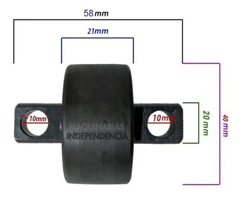 Heli CPCD35 Lateral Roller - External Diameter 40mm 1