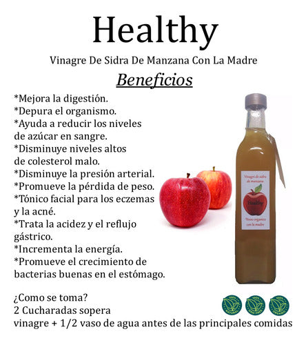 Apple Cider Vinegar - With the Mother - 2 x 250mL 3