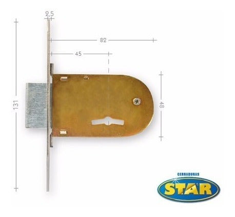 Star Security Bolt Lock 550 - 2 Years Warranty! 0