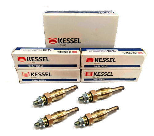 Kit X4 Bujias Pre Calentadoras Vw Gol 1.9 Diesel 0