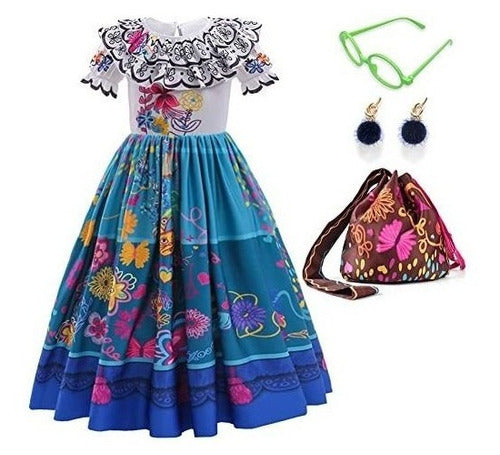 Vestido Encanto, Isabella Disfraz Para Niñas Cosplay Dress 0