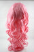 La Moda W-2 615 Pink Curly Wig 1