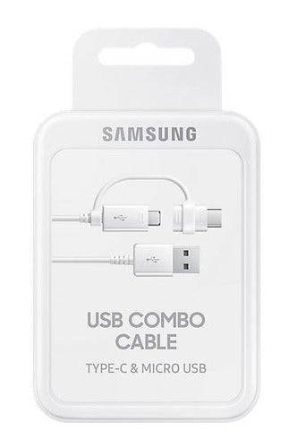 Cable Usb Tipo C Y Micro Usb Original Samsung Macrotec 0