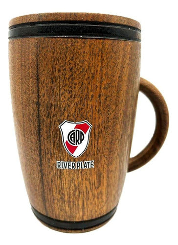 Rixon Regalos Delantal De Asado Parrillero Y Chopp Madera River Plate 1