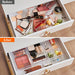 Lifewit Transparent Plastic Drawer Organizer Set 3