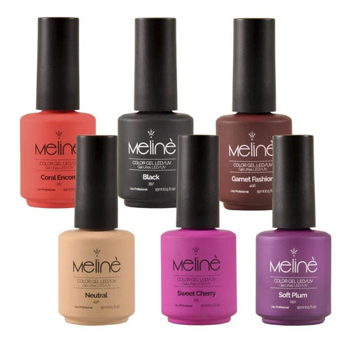 Meliné Semi-Permanent Nail Polishes X6 0