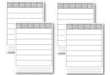 MN DISEÑOS Pack of Appointment Pages, PDF, for Printing A4/A5 - Gray 0