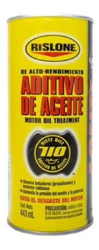 Aditivo De Aceite 443ml Silencia Botadores Motor Rislone 0