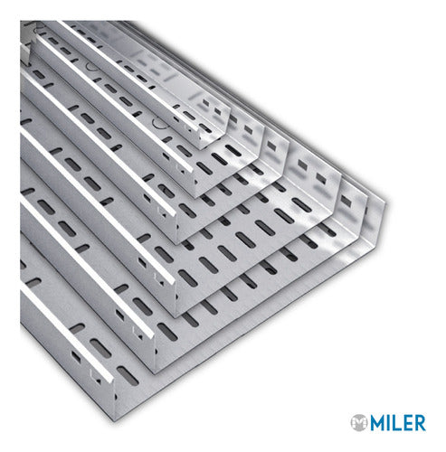 Prodem Perforated Cable Tray Straight Section 20cm x 3mts 0.7mm 1