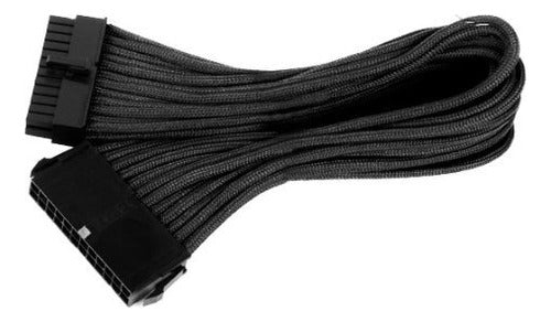 Silverstone Tek Sleeved Extension Power Supply Cable with 1 8-Pin Connector to PCIe 8-Pin PP07PCIW Black 0