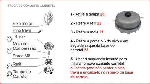 Conjunto Carretel Para Aparador Cid Max E Kala Cor Cinza 7