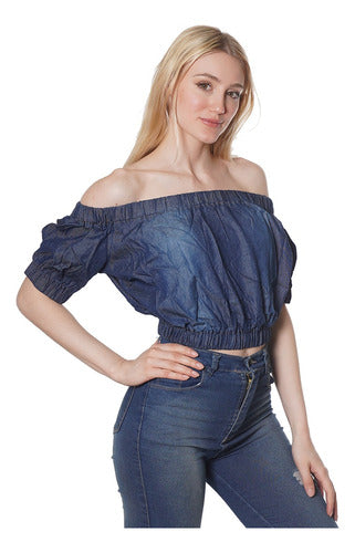 Forever Young Blusa Paisana De Jean M8 2