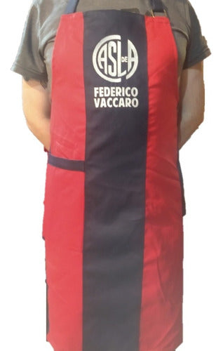 San Lorenzo Personalized Embroidered Apron for Fans 0
